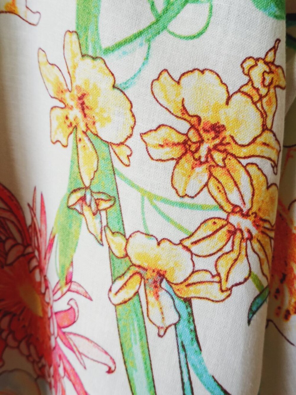 'LAURA ASHLEY' Floral Blouse Size L EUC - Picture 10 of 13